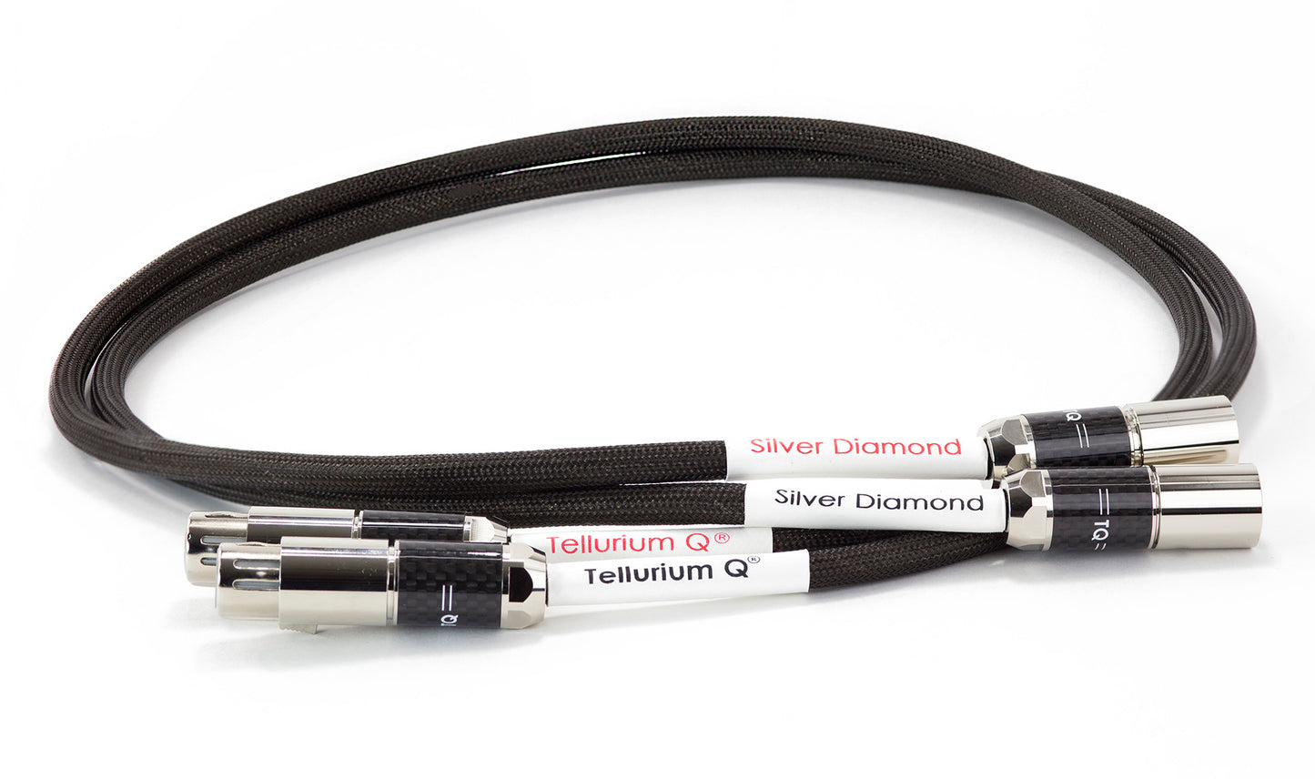 Tellurium Q Silver Diamond Interconnect - Aktivstudio - High End Audio