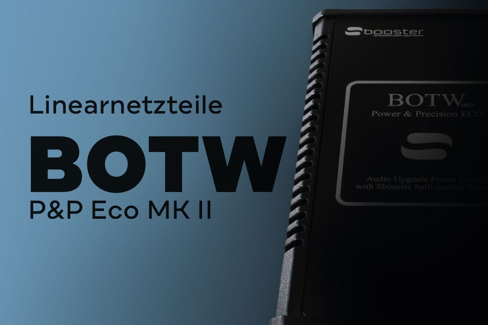 Sbooster BOTW P&P MK2 Rega - Aktivstudio - High End Audio