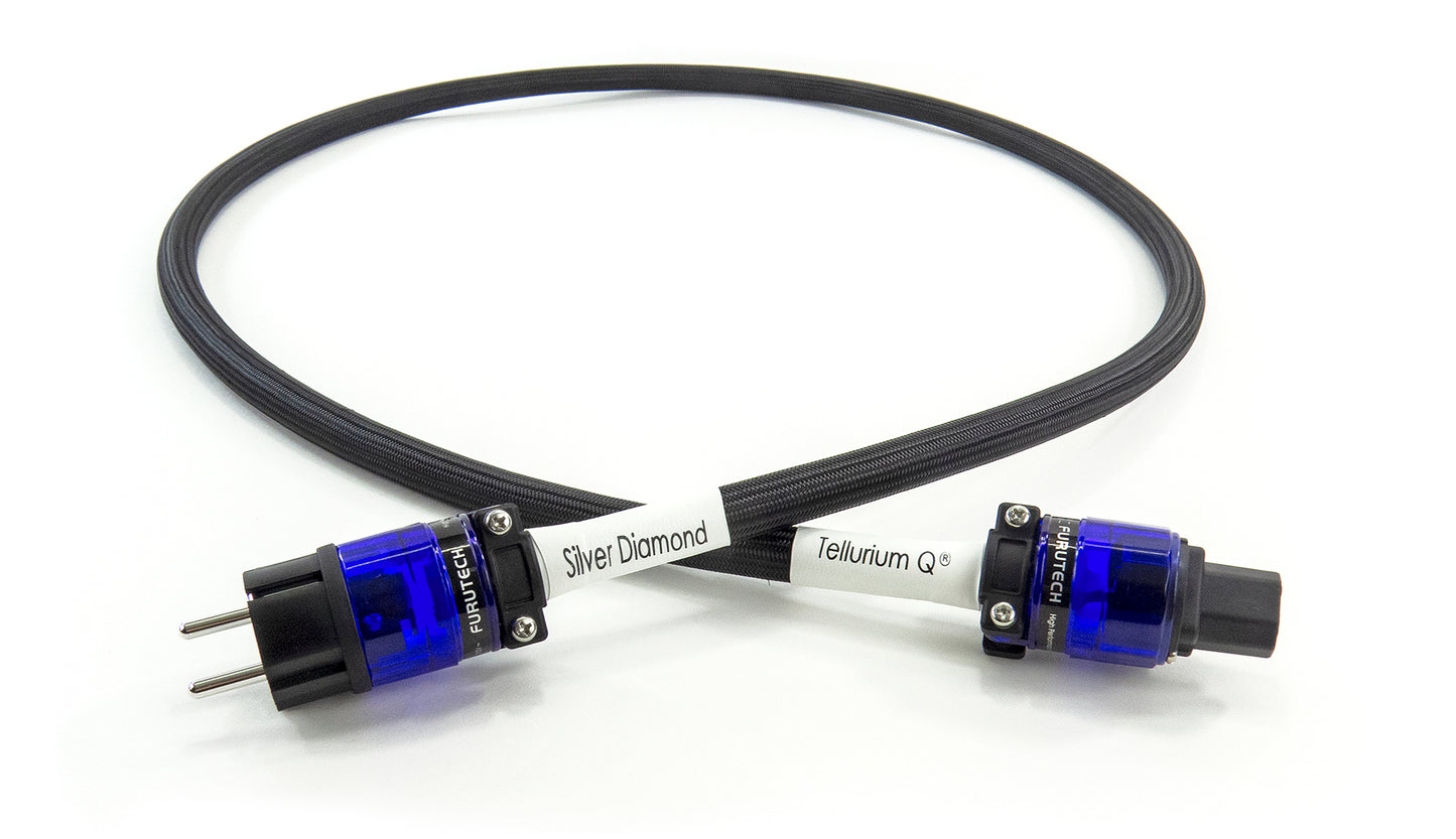 Tellurium Q Silver Diamond Netzkabel - Aktivstudio - High End Audio