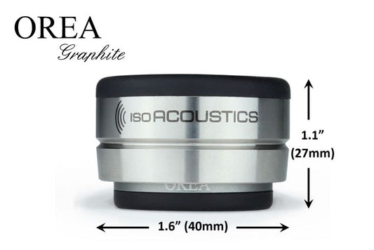 IsoAcoustics Orea Graphite - Aktivstudio - High End Audio