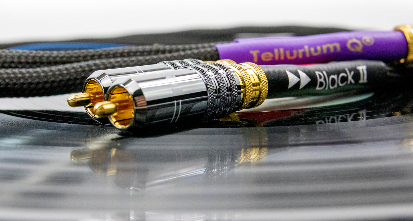 Tellurium Q Black II Phono RCA - Aktivstudio - High End Audio