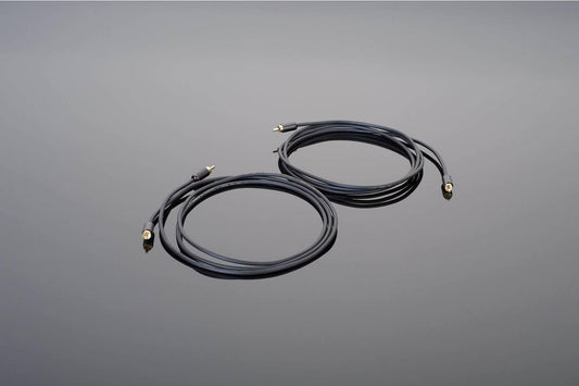 Transparent Hardwired RCA Interconnect - Aktivstudio - High End Audio