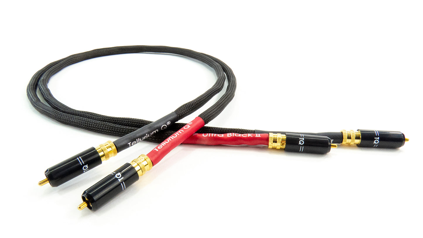 Tellurium Q Ultra Black II Interconnect - Aktivstudio - High End Audio