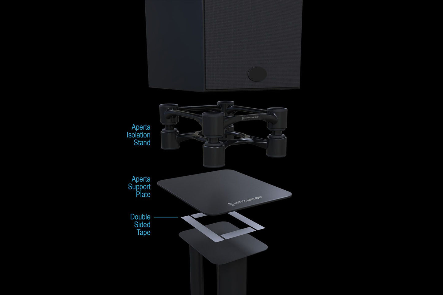 IsoAcoustics Aperta - Aktivstudio - High End Audio